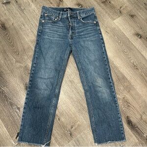 GAP Medium Wash Straight Jeans